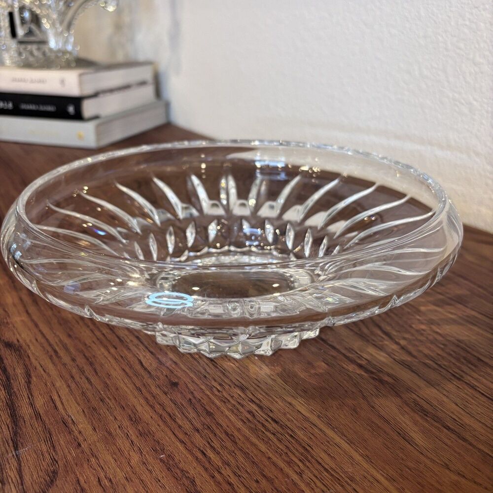 J. G. Durand Cristal d'Arques Etoile Festives Bowl for Floating Votive Candles